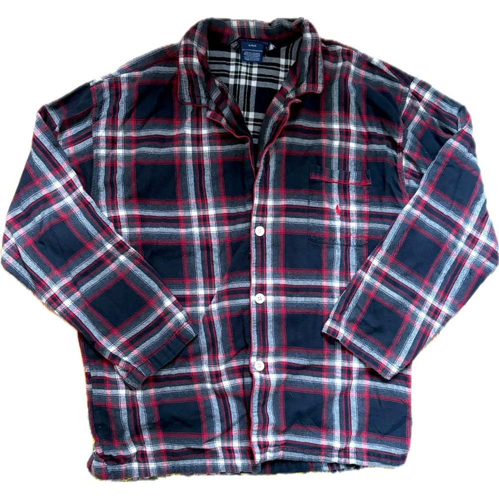 Polo Ralph Lauren Plaid Flannel Pajama Shirt